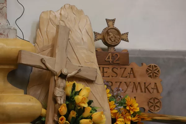 Wejście 42 Pieszej Pielgrzymki Góralskiej na Jasną Górę