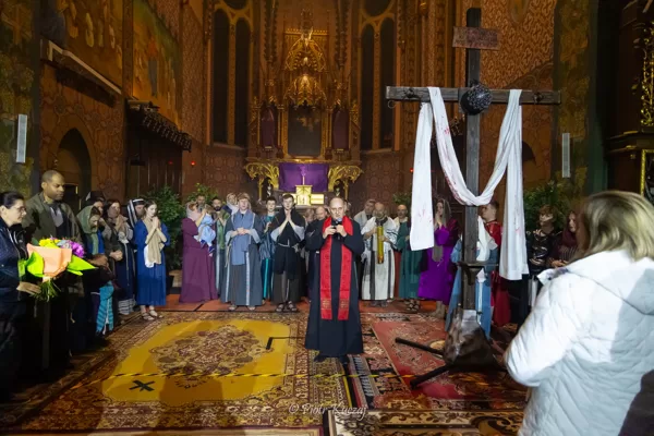 Misterium Męki Pańskiej w wykonaniu Polonii Amerykańskiej z Chicago